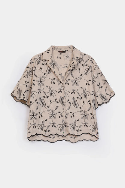 Embroidered Jacquard Shirt - Cougar Clothing