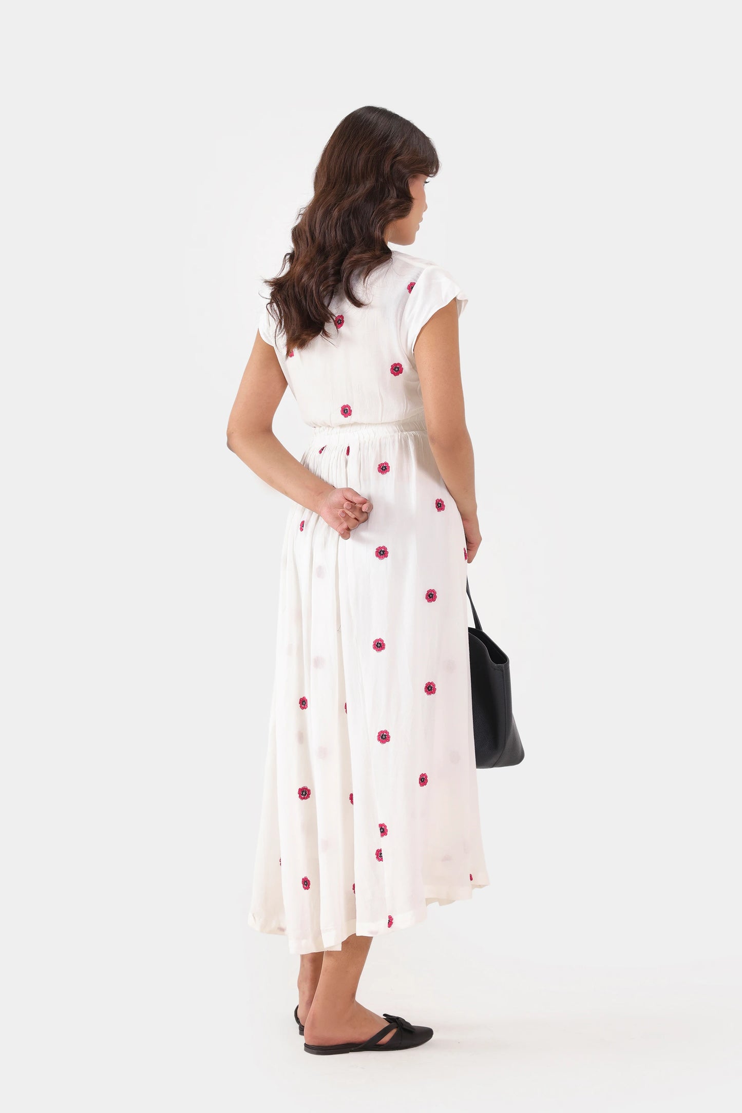 Georgette Embroidered Dress - Cougar Clothing