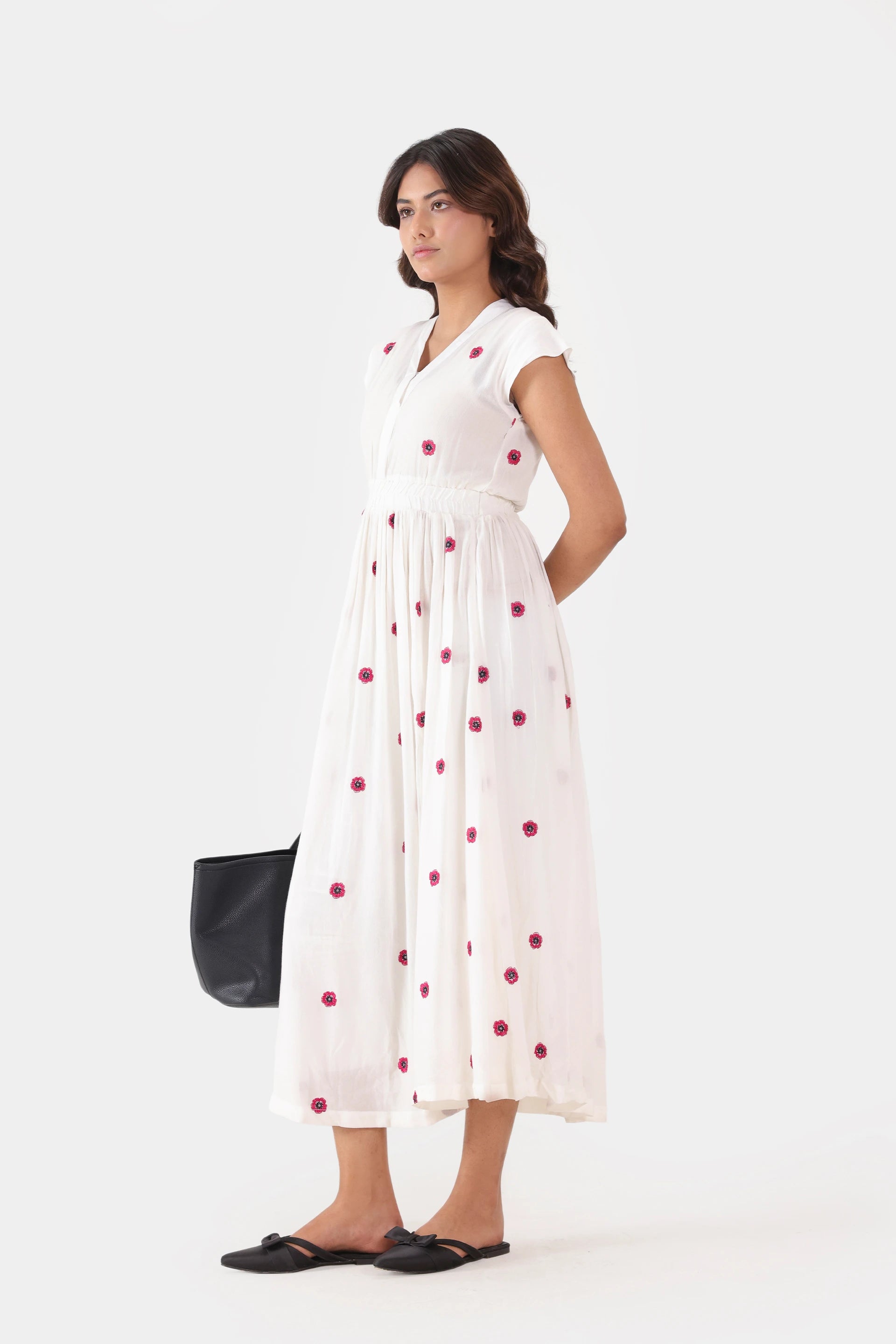 Georgette Embroidered Dress - Cougar Clothing