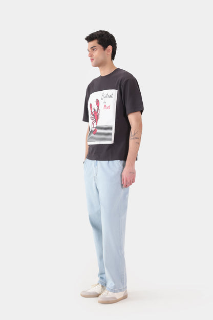 Relaxed Terry T-Shirt - Cougar Clothing