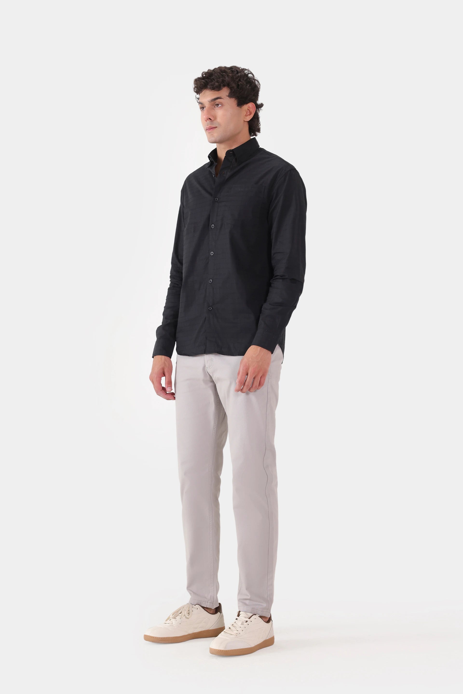Cotton Dobby Shirt - Cougar Clothing