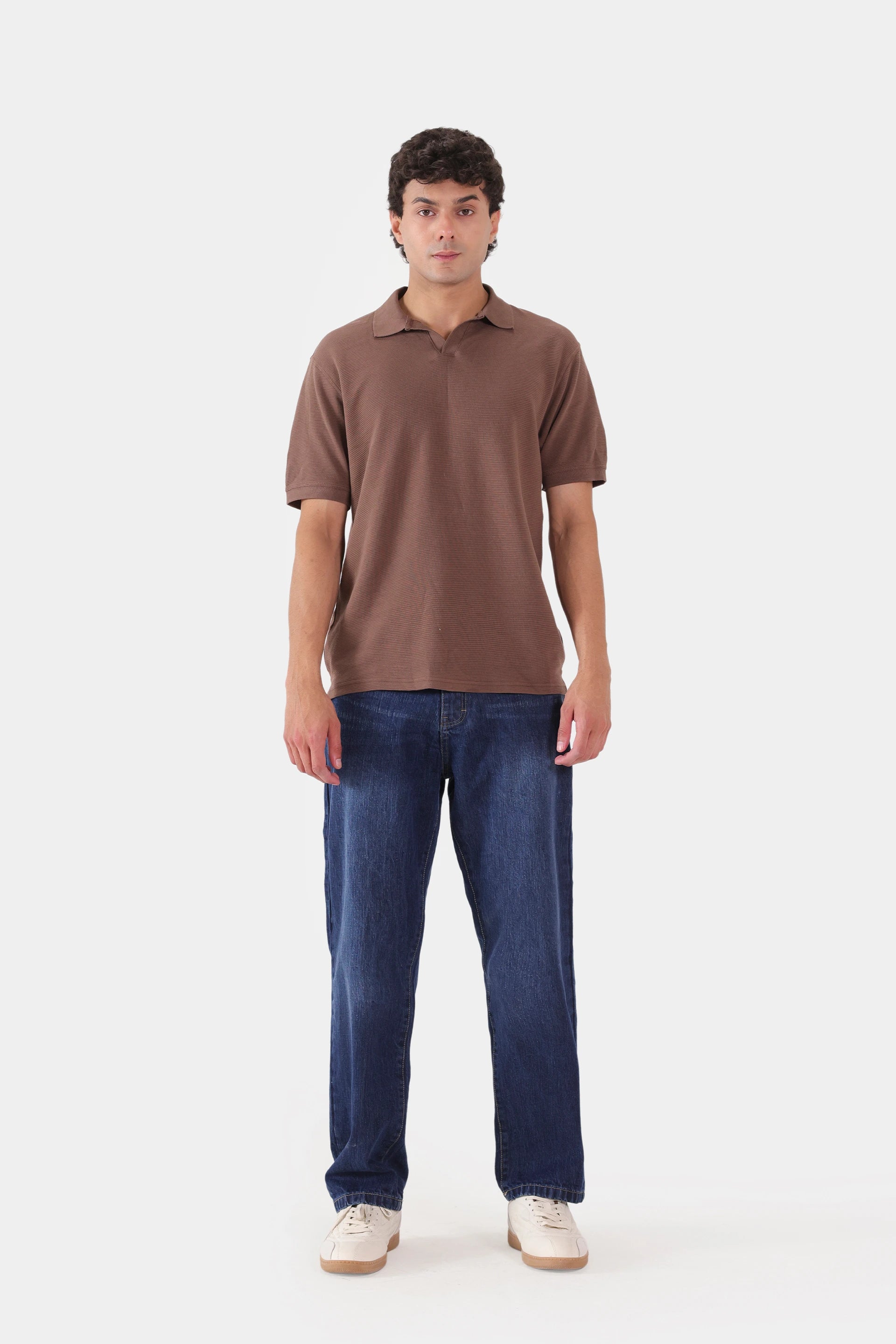 Johnny Collar Mini-Ottoman Knit Polo - Cougar Clothing