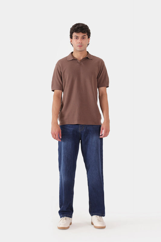 Johnny Collar Mini-Ottoman Knit Polo - Cougar Clothing