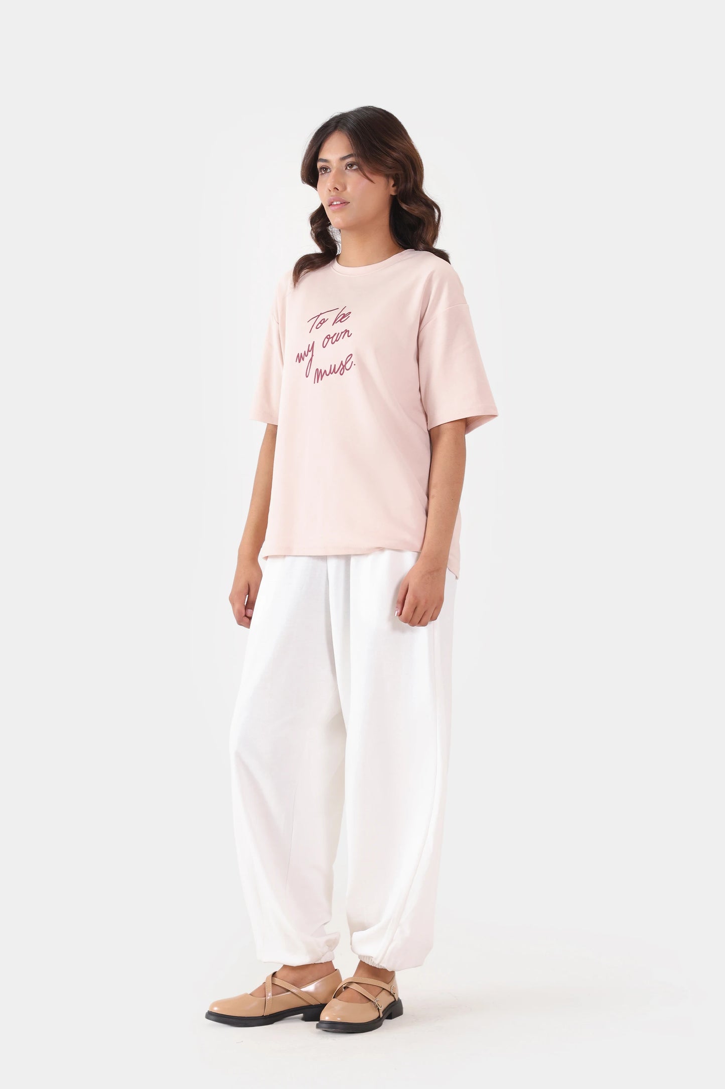 Text Printed T-Shirt - Cougar Clothing