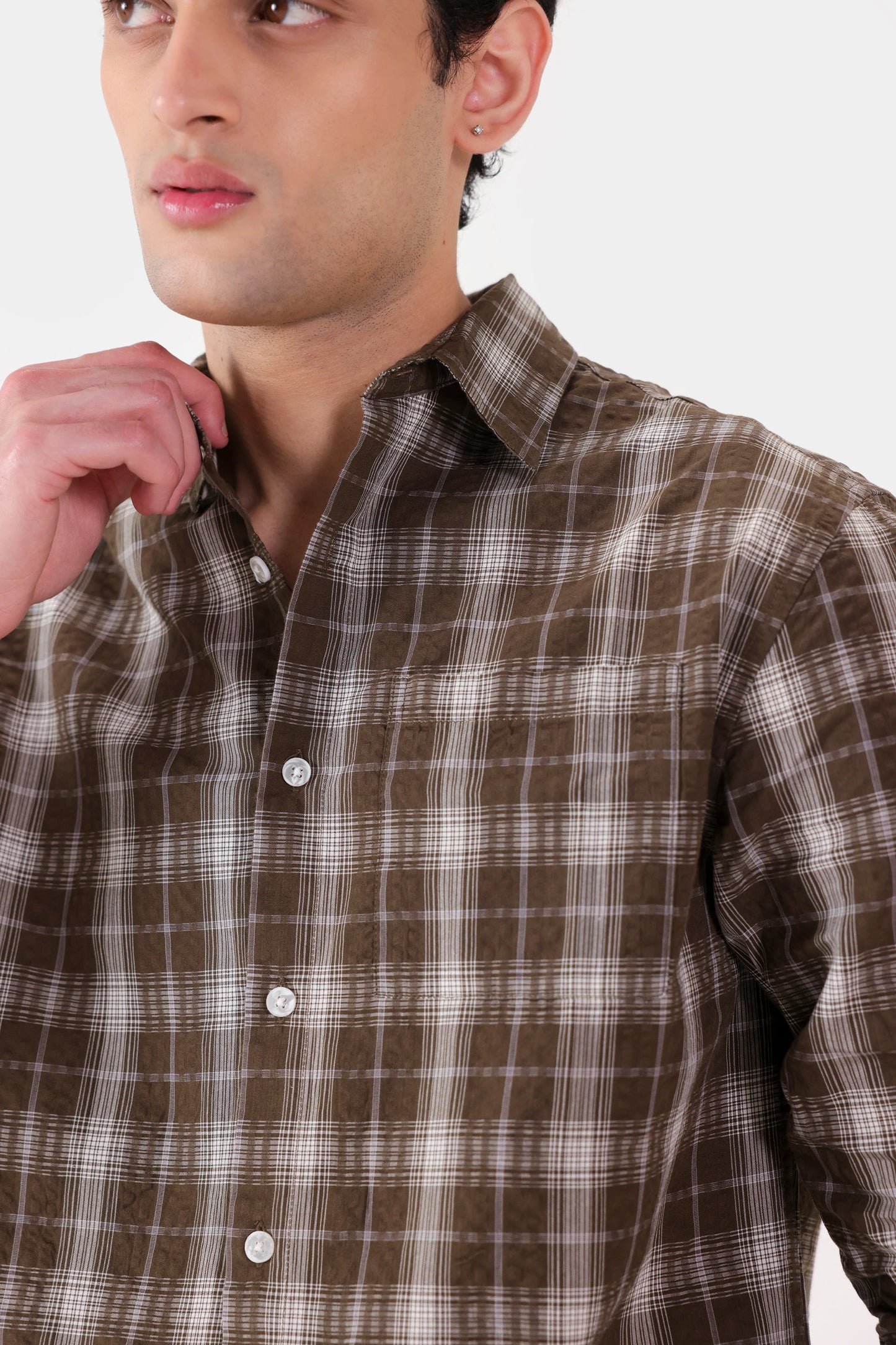 Cotton Check Shirt - Cougar Clothing