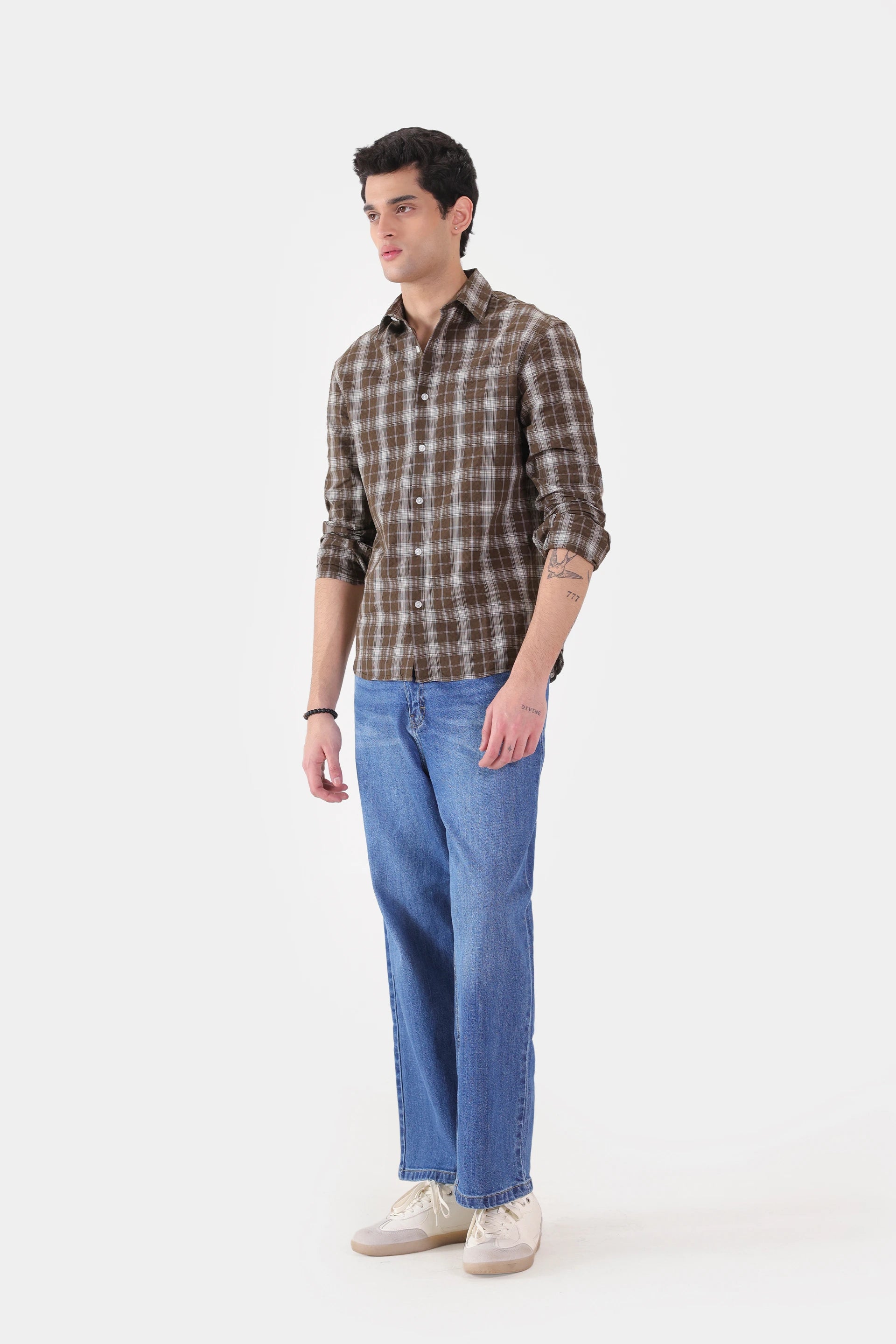 Cotton Check Shirt - Cougar Clothing