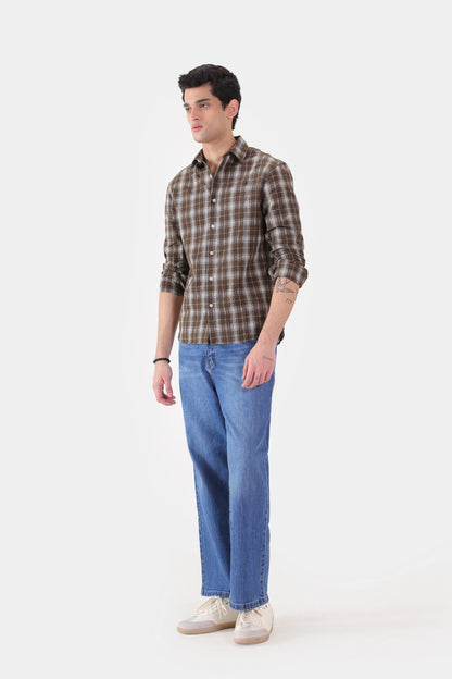 Cotton Check Shirt - Cougar Clothing