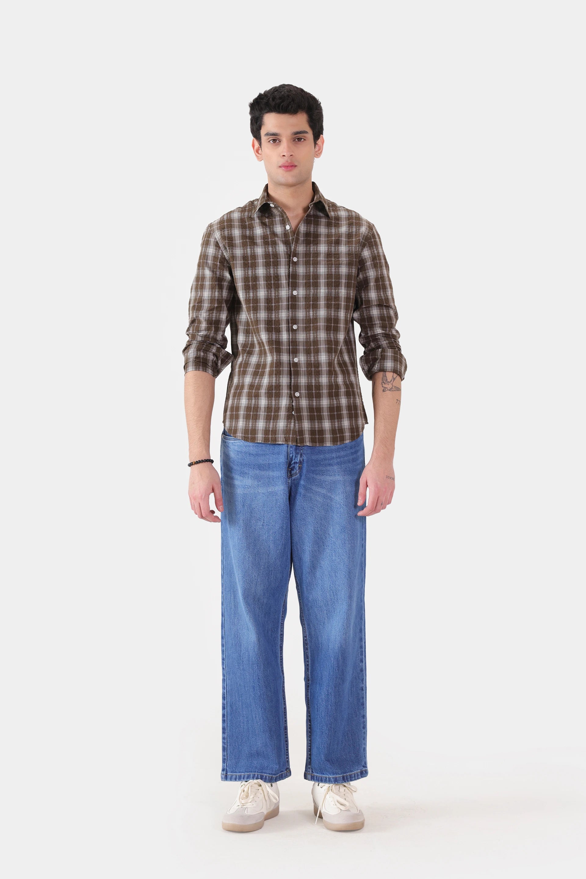 Cotton Check Shirt - Cougar Clothing