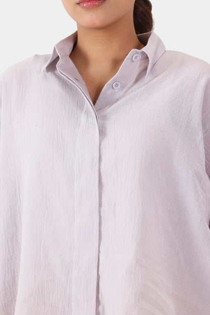 Crush Cotton Shirt - Cougar Clothing