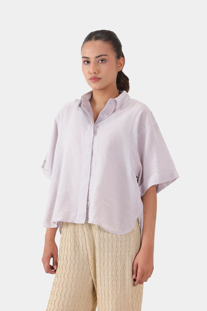 Crush Cotton Shirt - Cougar Clothing