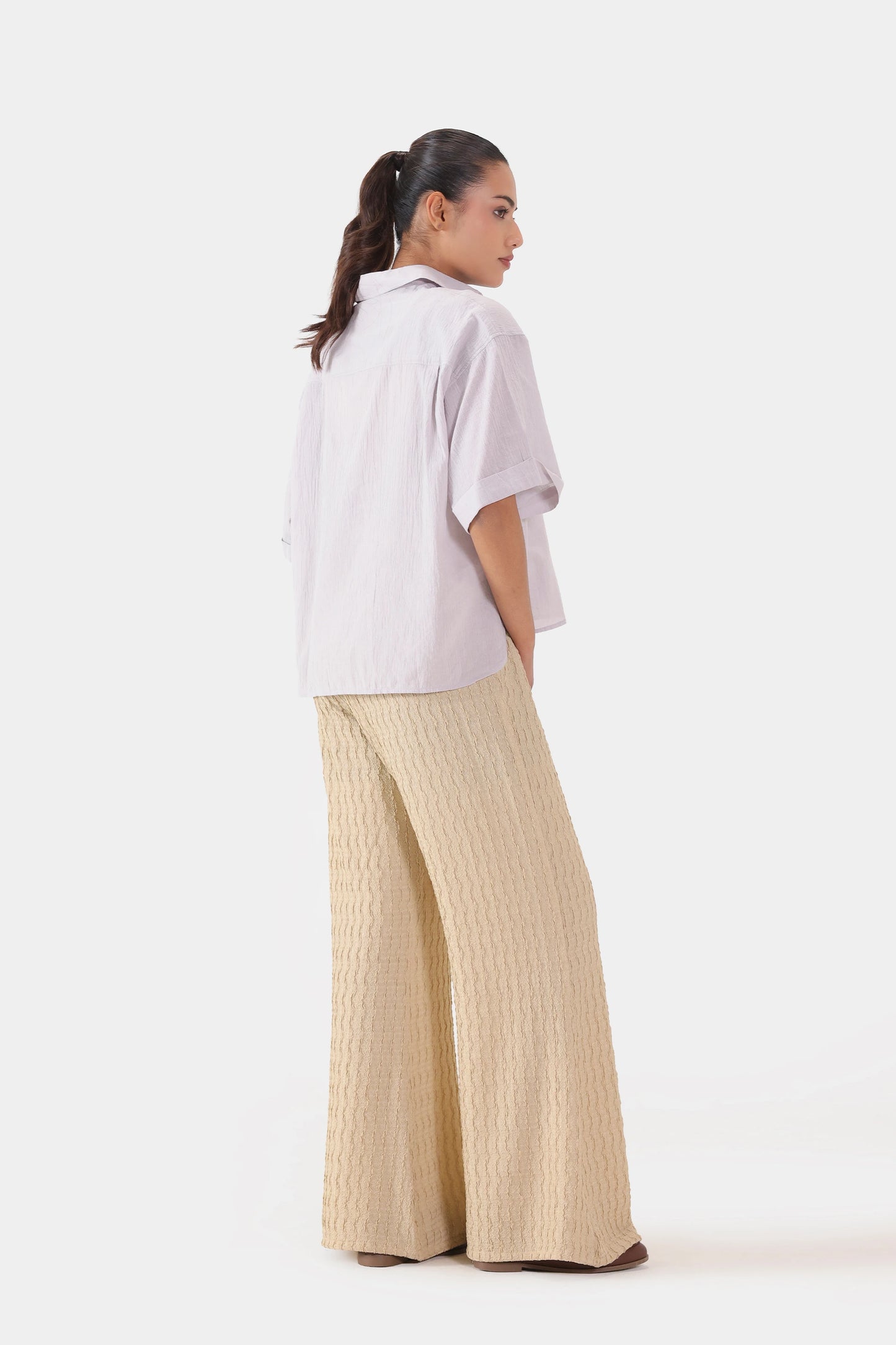 Crush Cotton Shirt - Cougar Clothing