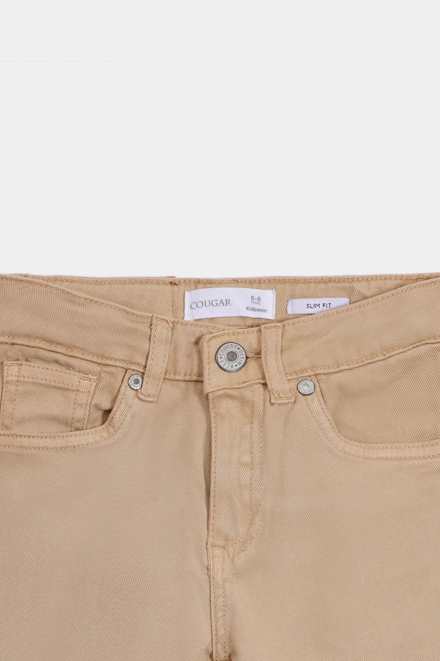 Slim Fit 5 Pocket Pants - Cougar Clothing