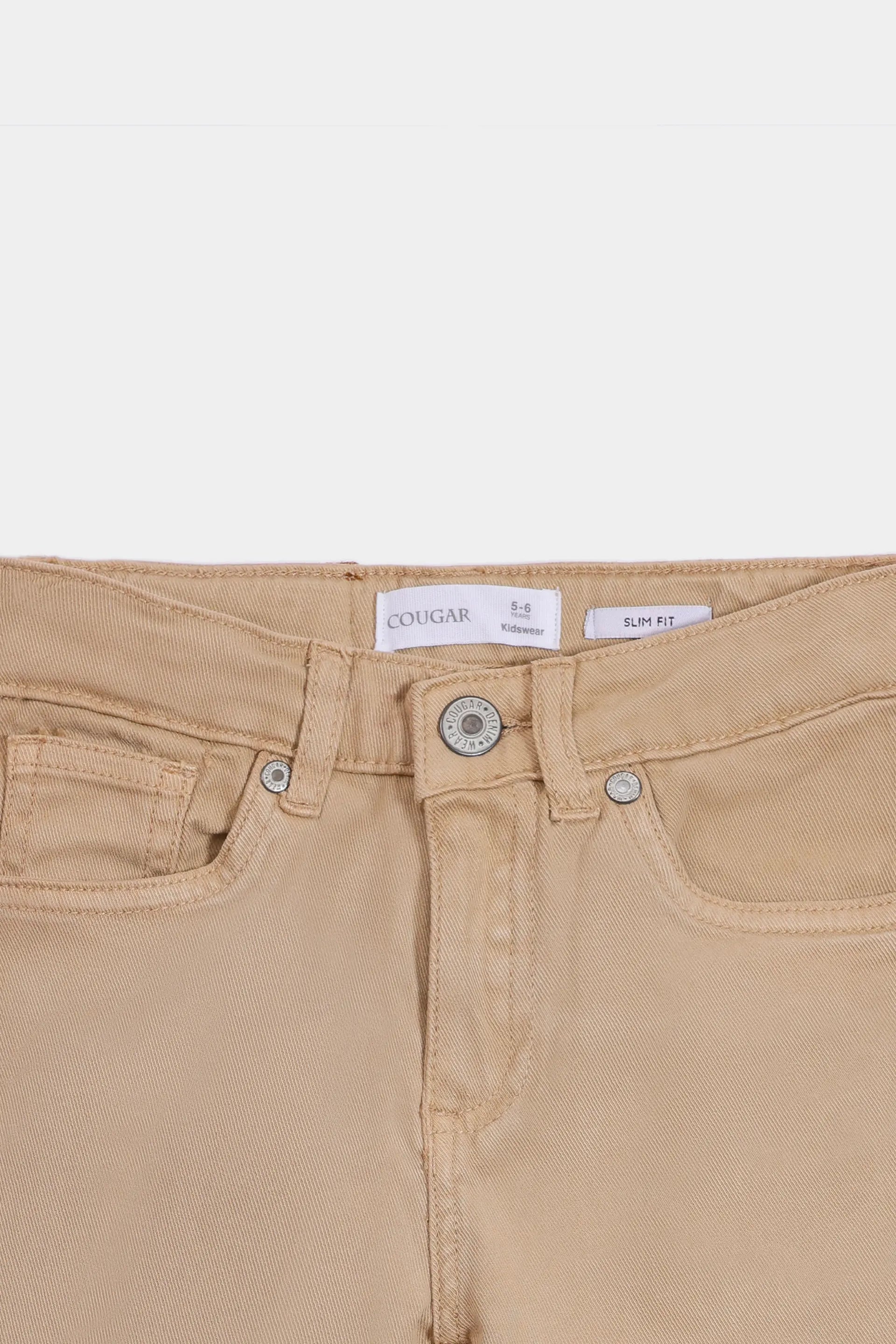 Slim Fit 5 Pocket Pants - Cougar Clothing