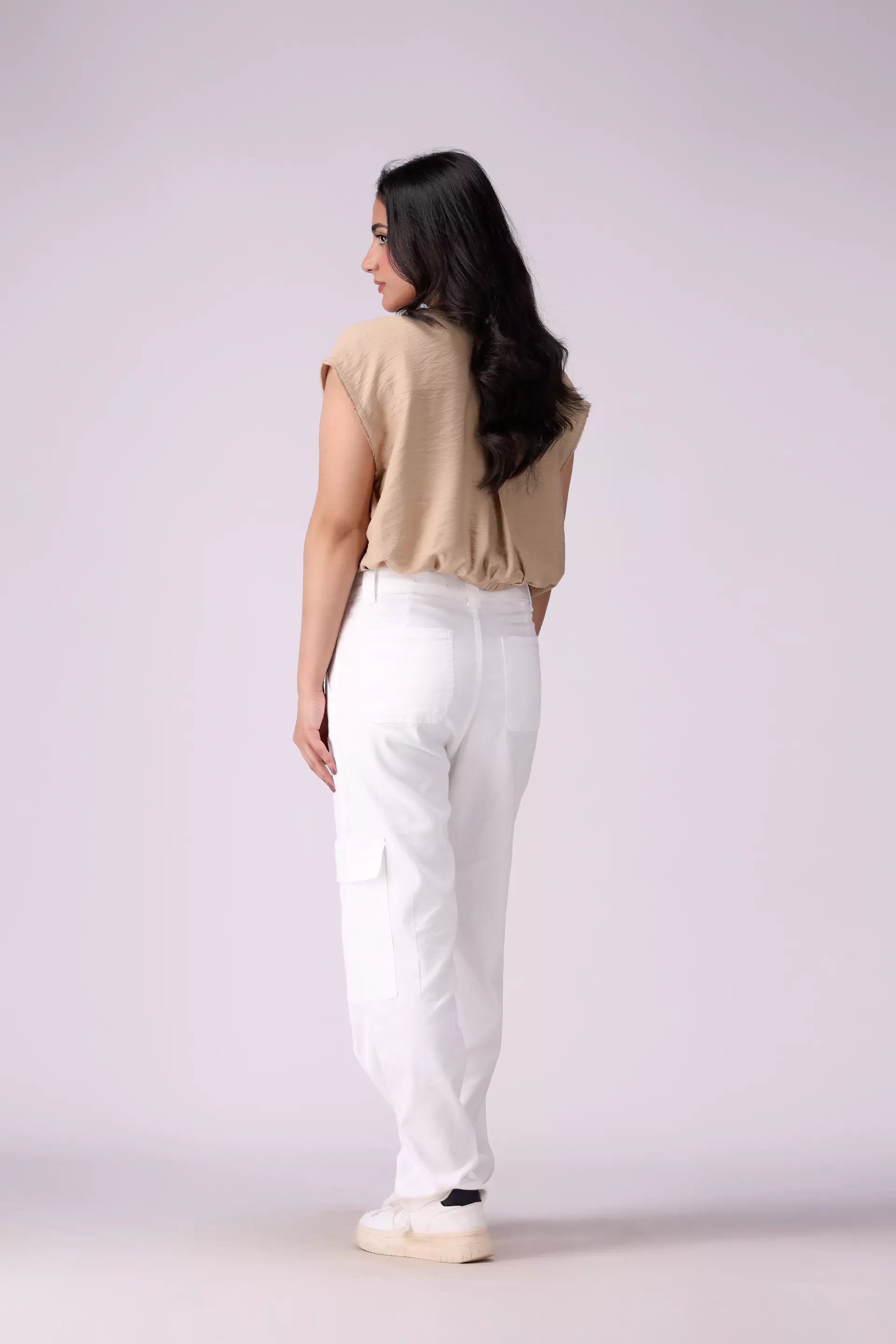 V-Neck Cropped Top - Cougar Clothing