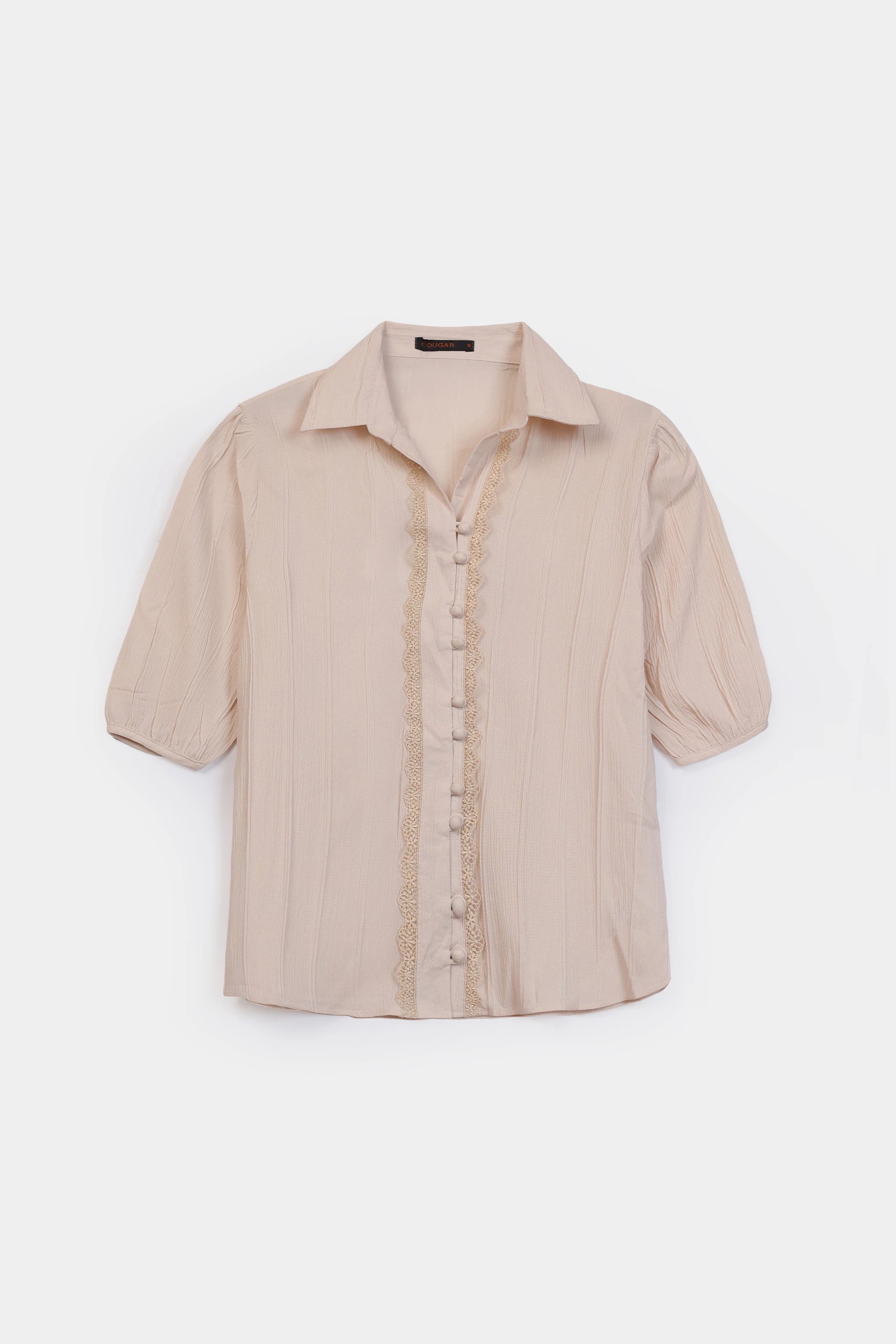 Lace-Trim Top - Cougar Clothing