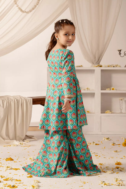 2 Piece- Printed Lawn Suit - Cougar Clothing