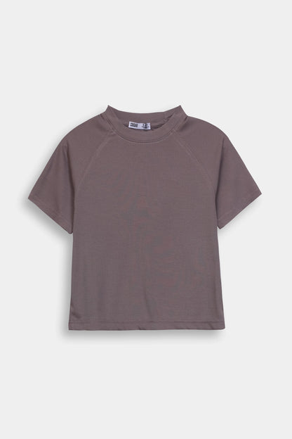 Raglan Knit T-Shirt - Cougar Clothing