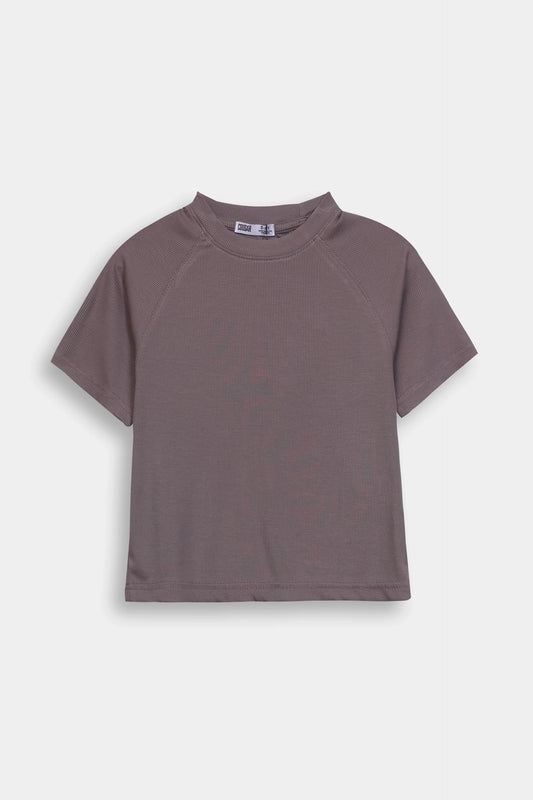 Raglan Knit T-Shirt - Cougar Clothing