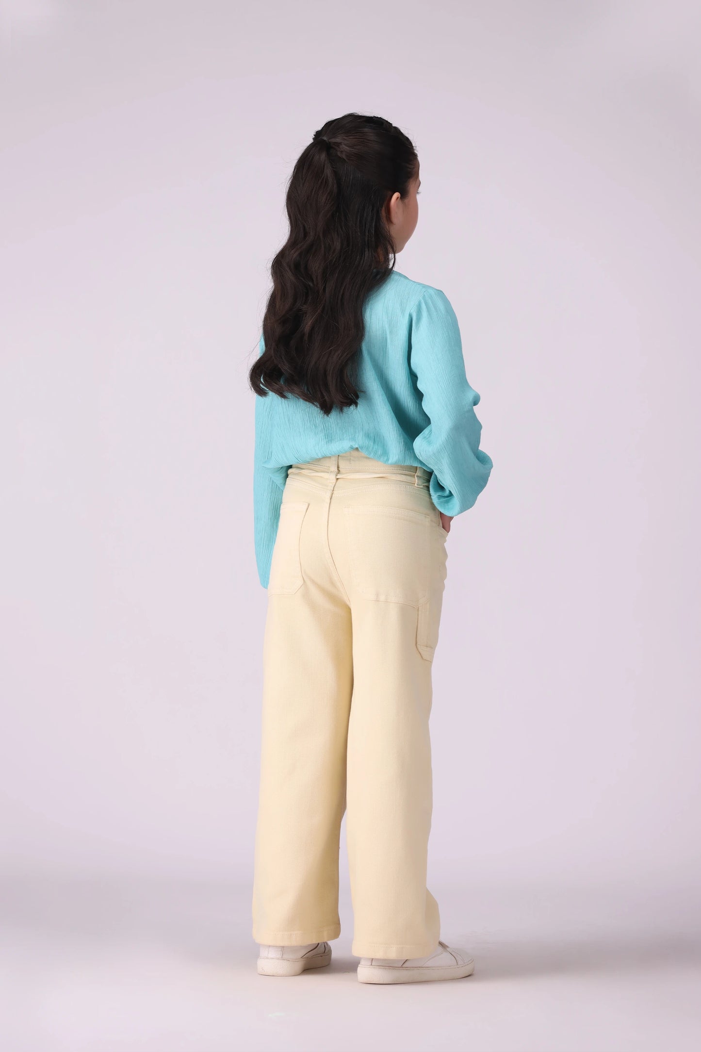 Drawcord Wide Leg Jeans - Cougar Clothing