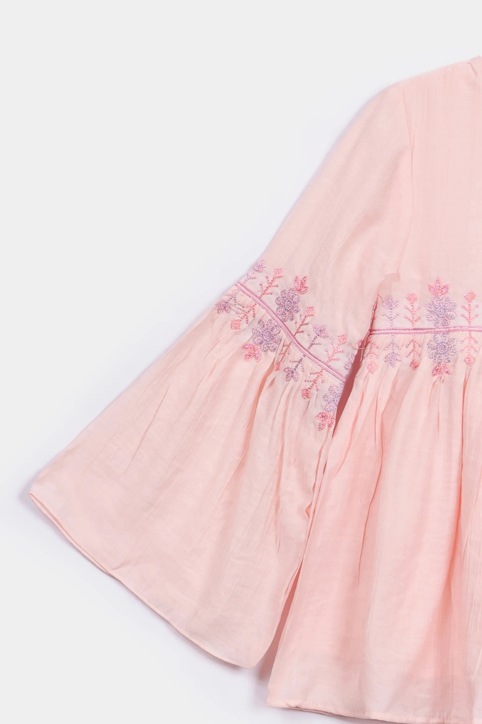Blush Embroidered Dress - Cougar Clothing