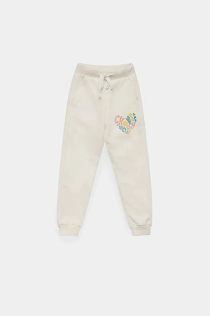 Glitter Printed Jogger Pants - Cougar Clothing