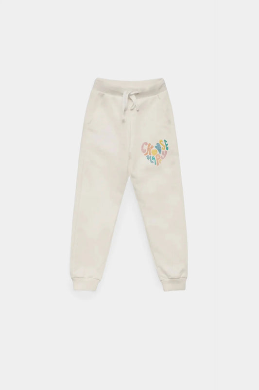 Glitter Printed Jogger Pants - Cougar Clothing