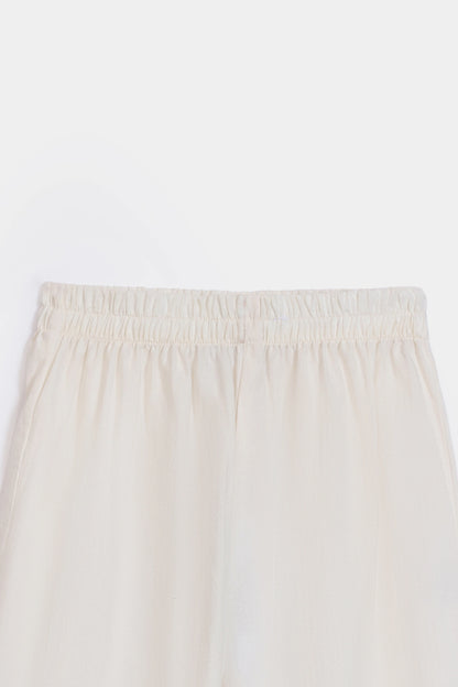 Self Jacquard Embroidered Trousers - Cougar Clothing