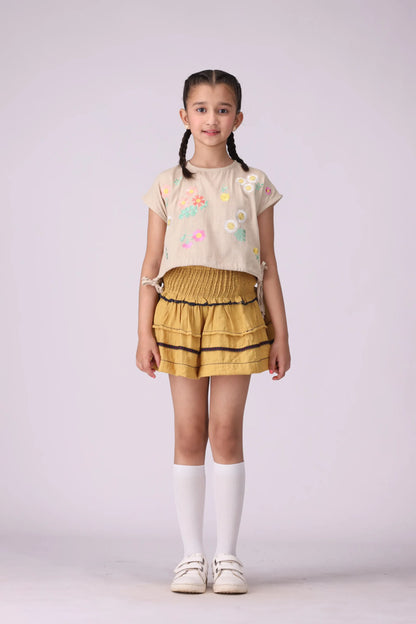 Smocked Waist Skirt - Cougar Clothing