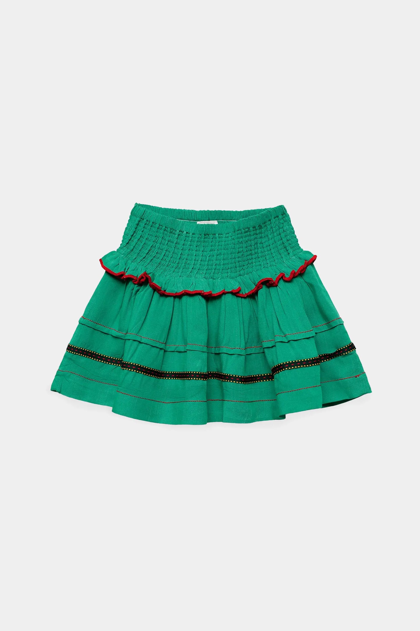 Smocked Waist Skirt - Cougar Clothing