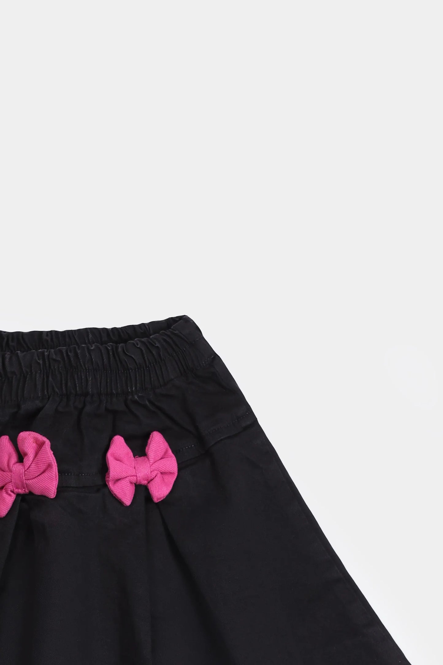 Bow Detailed Denim Skirt - Cougar Clothing