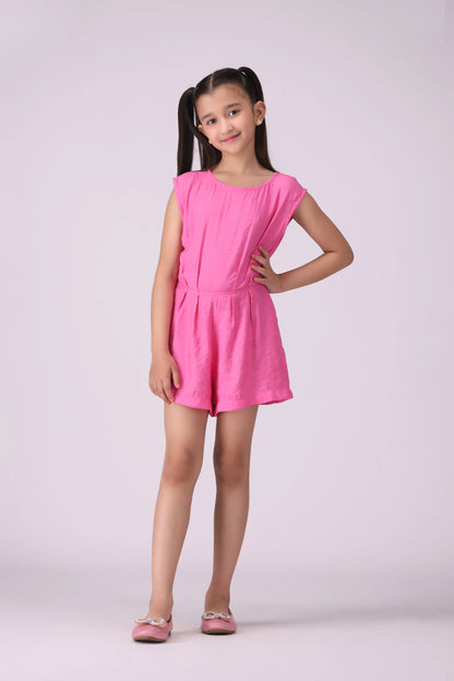 Sleeveless Short Jumpsuit - Cougar Clothing