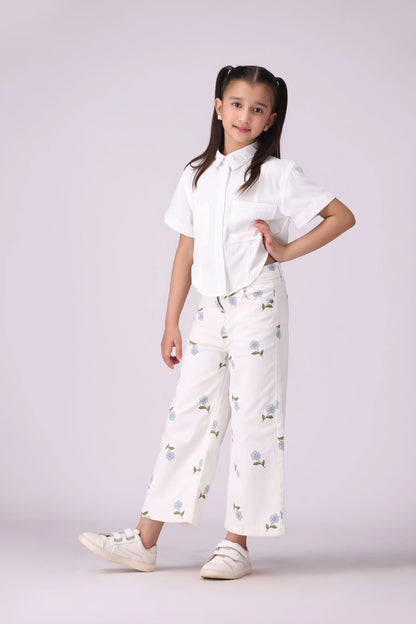 High Low Shirt With Patch Pockets - Cougar Clothing
