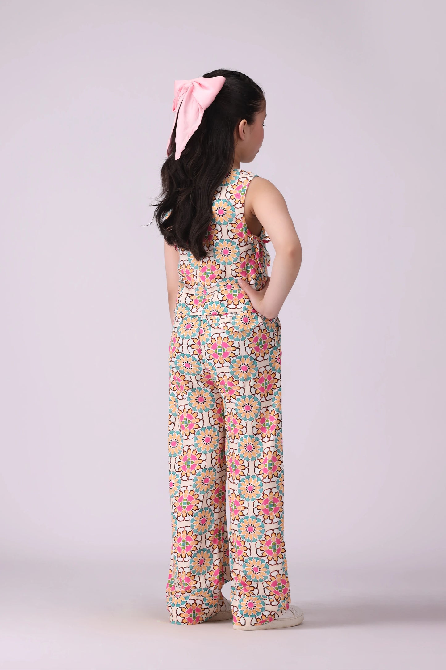 Sleeveless Printed Top - Cougar Clothing