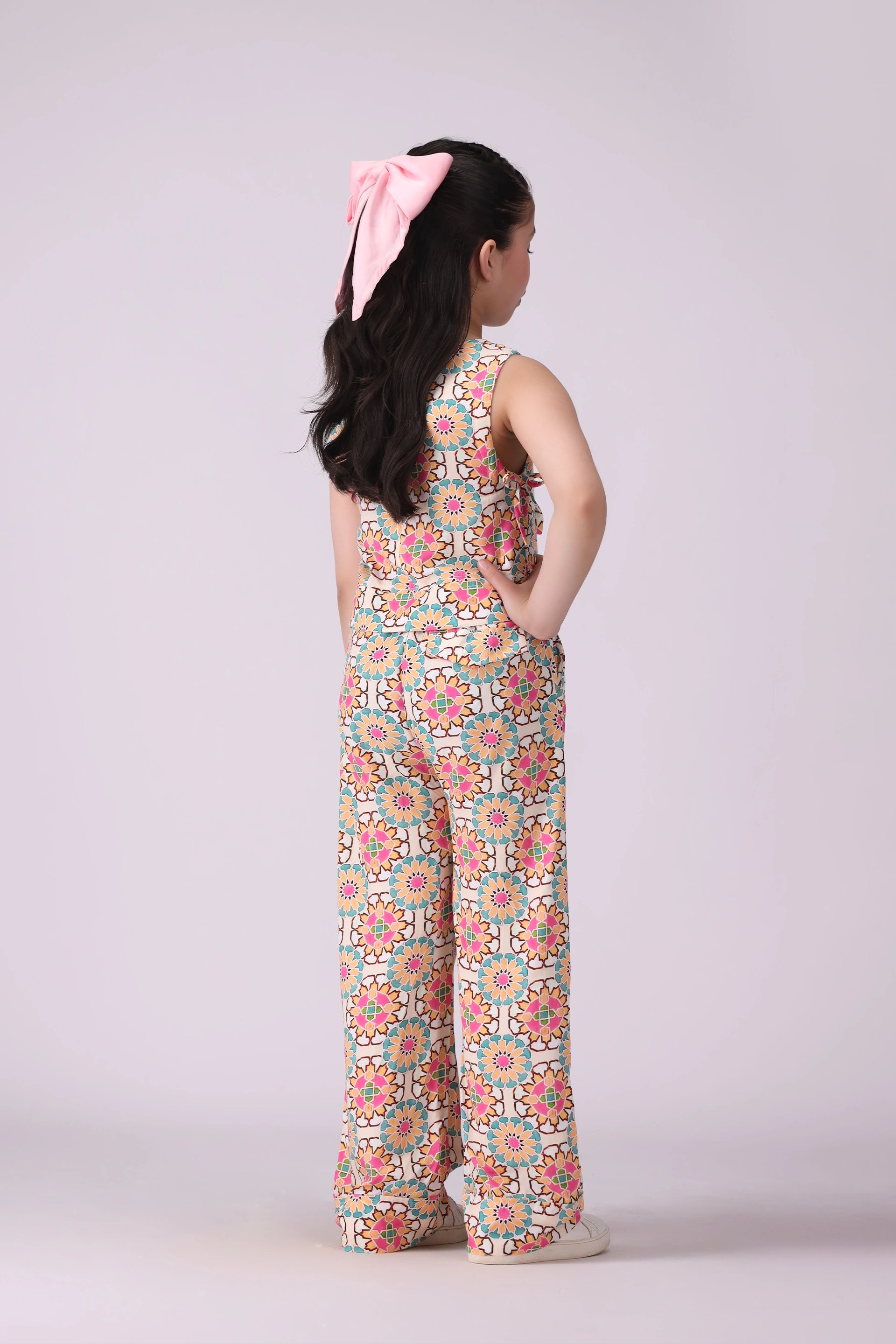 Sleeveless Printed Top - Cougar Clothing
