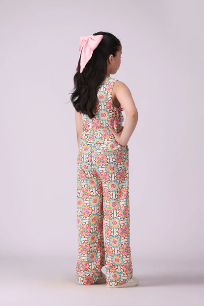 Sleeveless Printed Top - Cougar Clothing