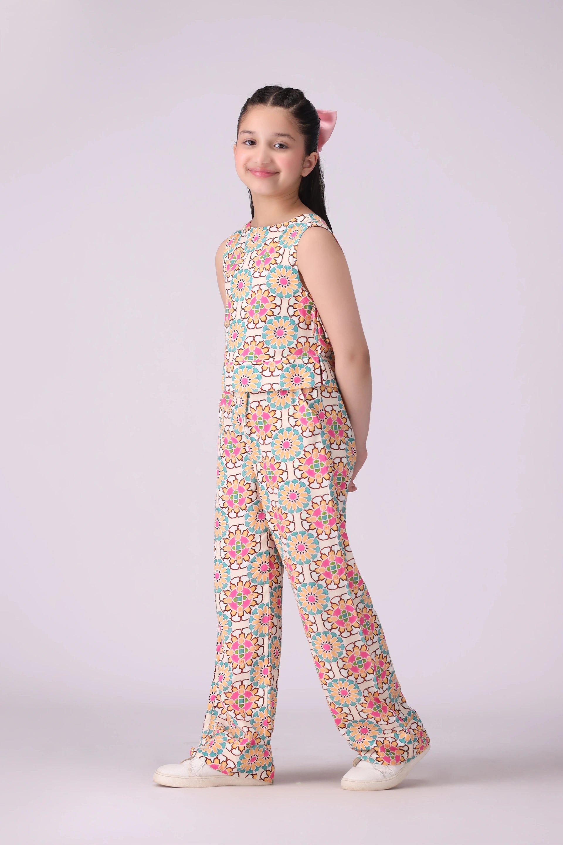 Sleeveless Printed Top - Cougar Clothing