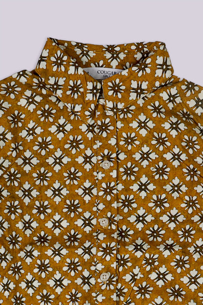 Knot Front Shirt - Cougar Clothing