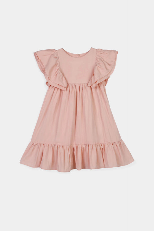 Frilled Dress - Cougar Clothing