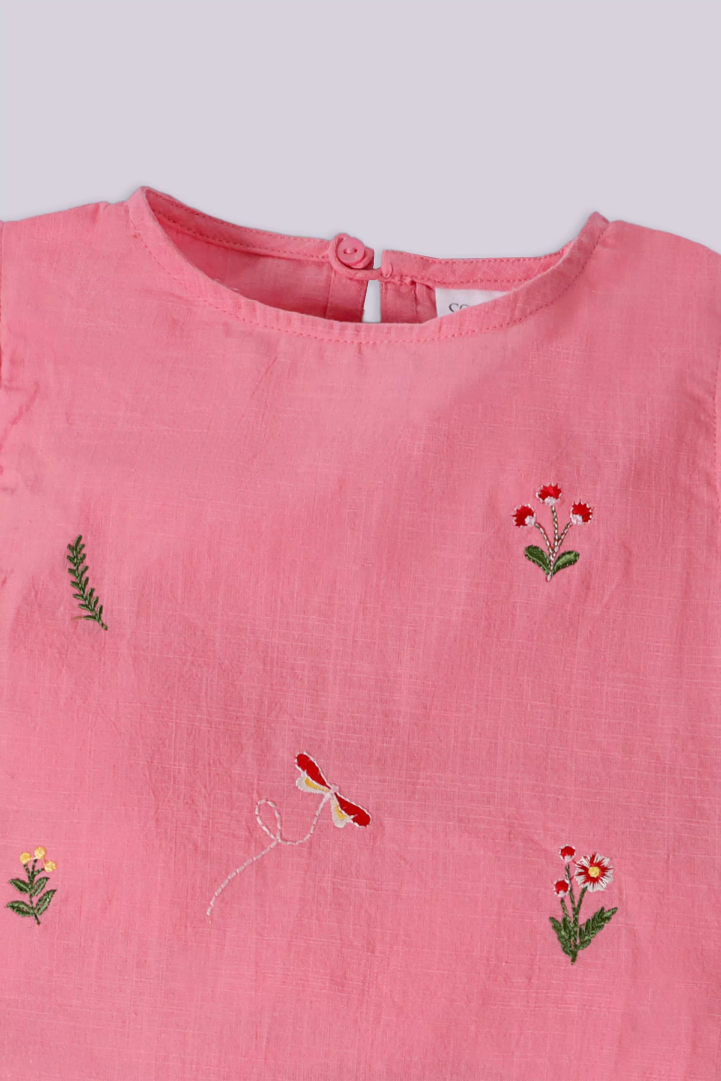 Embroidered Sleeveless Top - Cougar Clothing