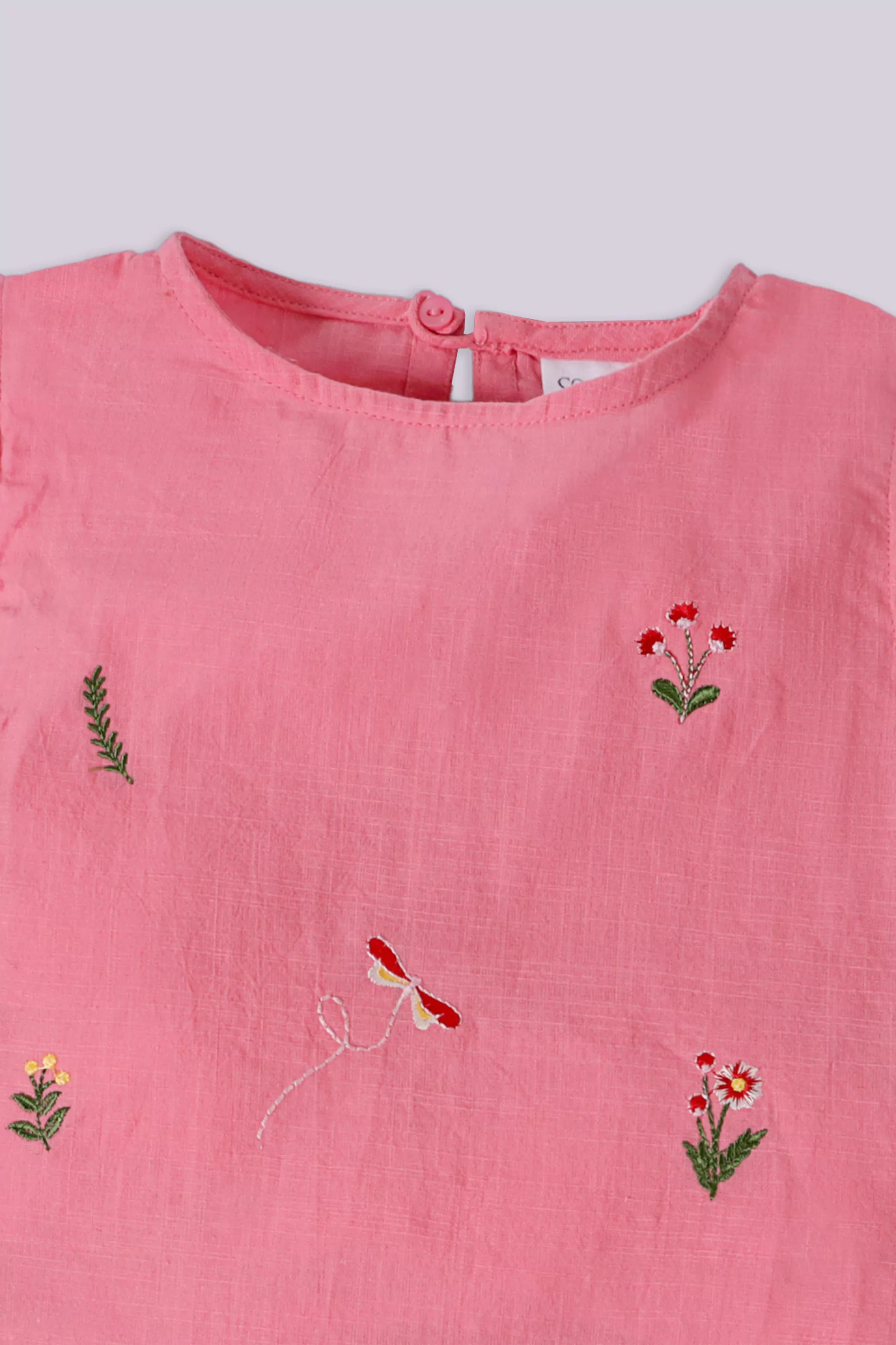 Embroidered Sleeveless Top - Cougar Clothing