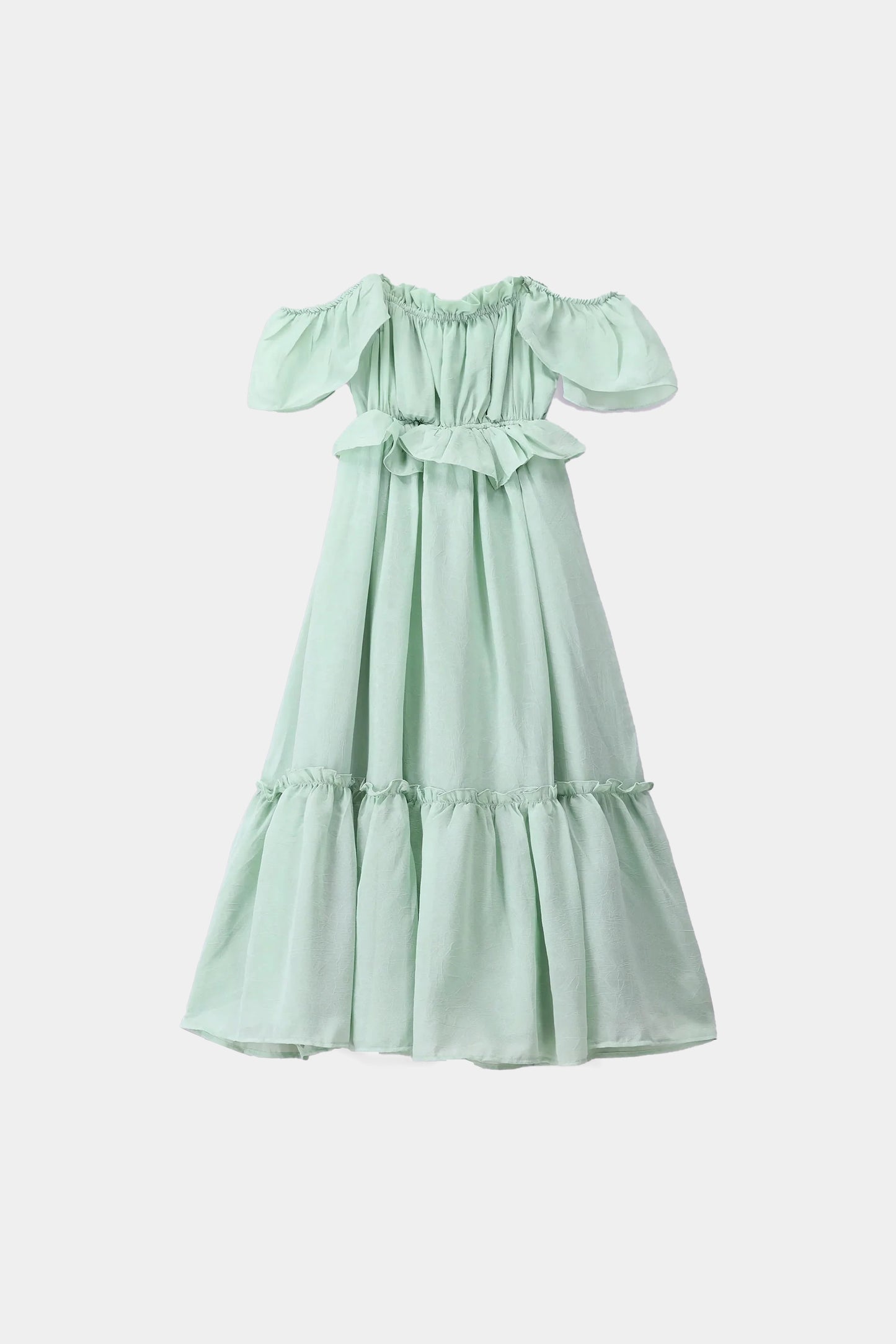 Ruffled Dress - Cougar Clothing