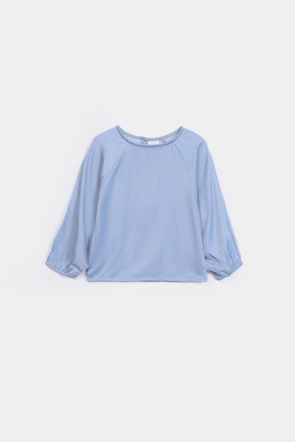 Cotton Satin Top - Cougar Clothing
