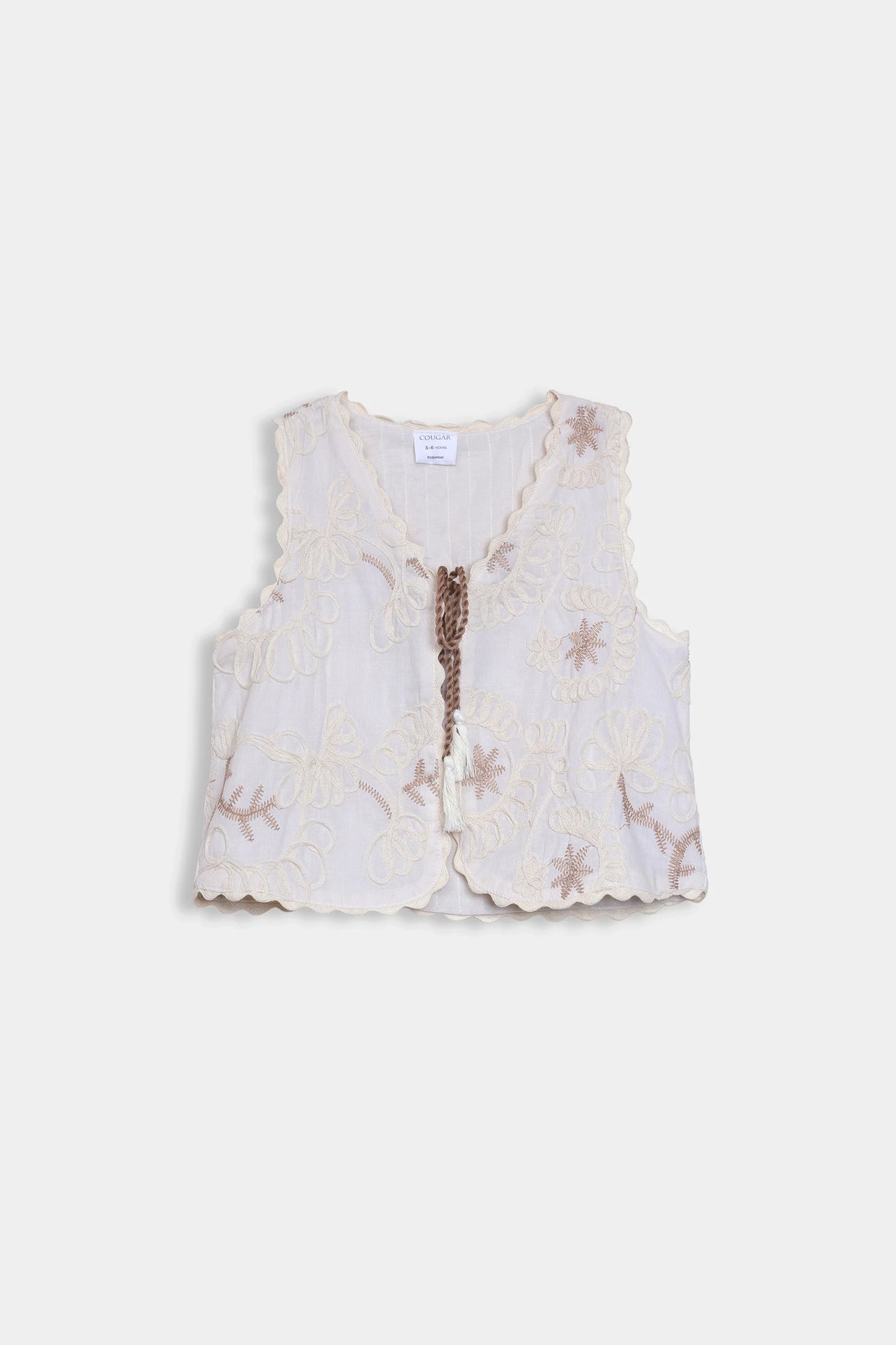 Embroidered Vest - Cougar Clothing