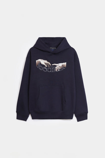 Graphic Print Hoodie - Cougar Clothing