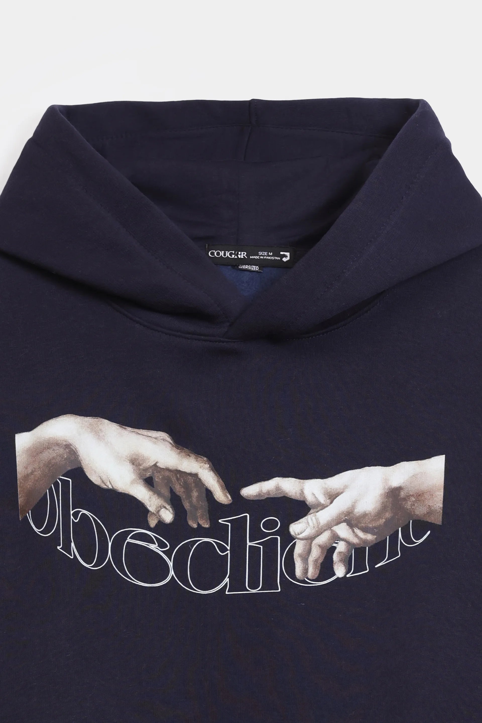 Graphic Print Hoodie - Cougar Clothing