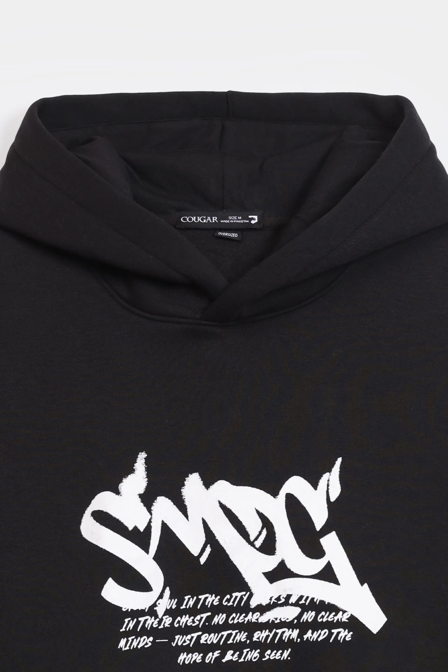 Back Printed Hoodie - Cougar Clothing