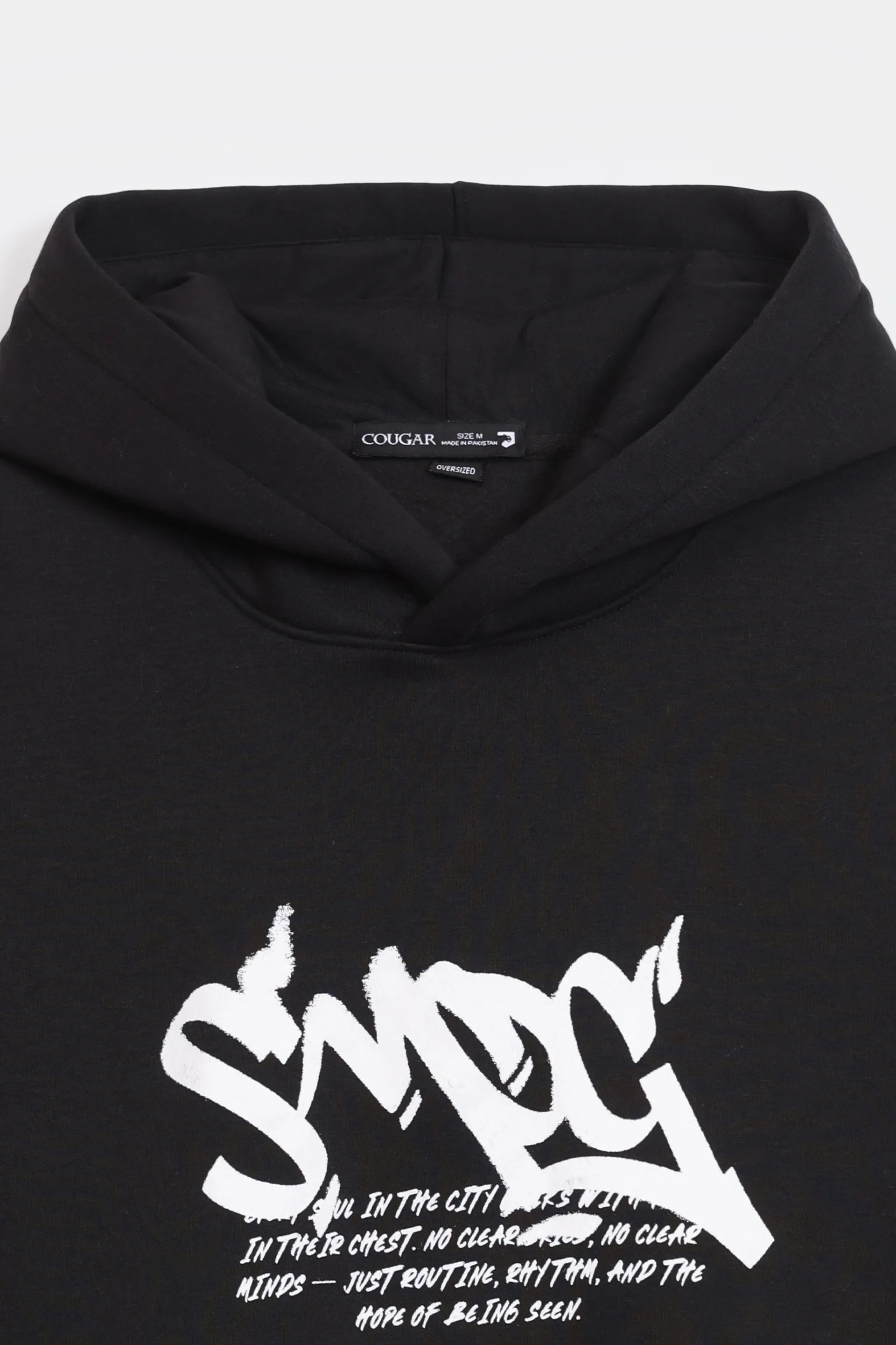 Back Printed Hoodie - Cougar Clothing