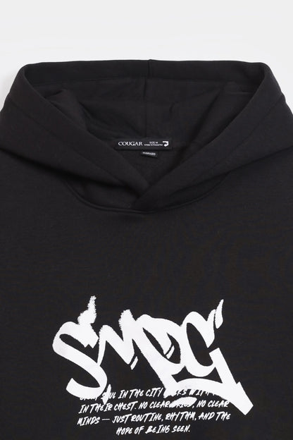 Back Printed Hoodie - Cougar Clothing