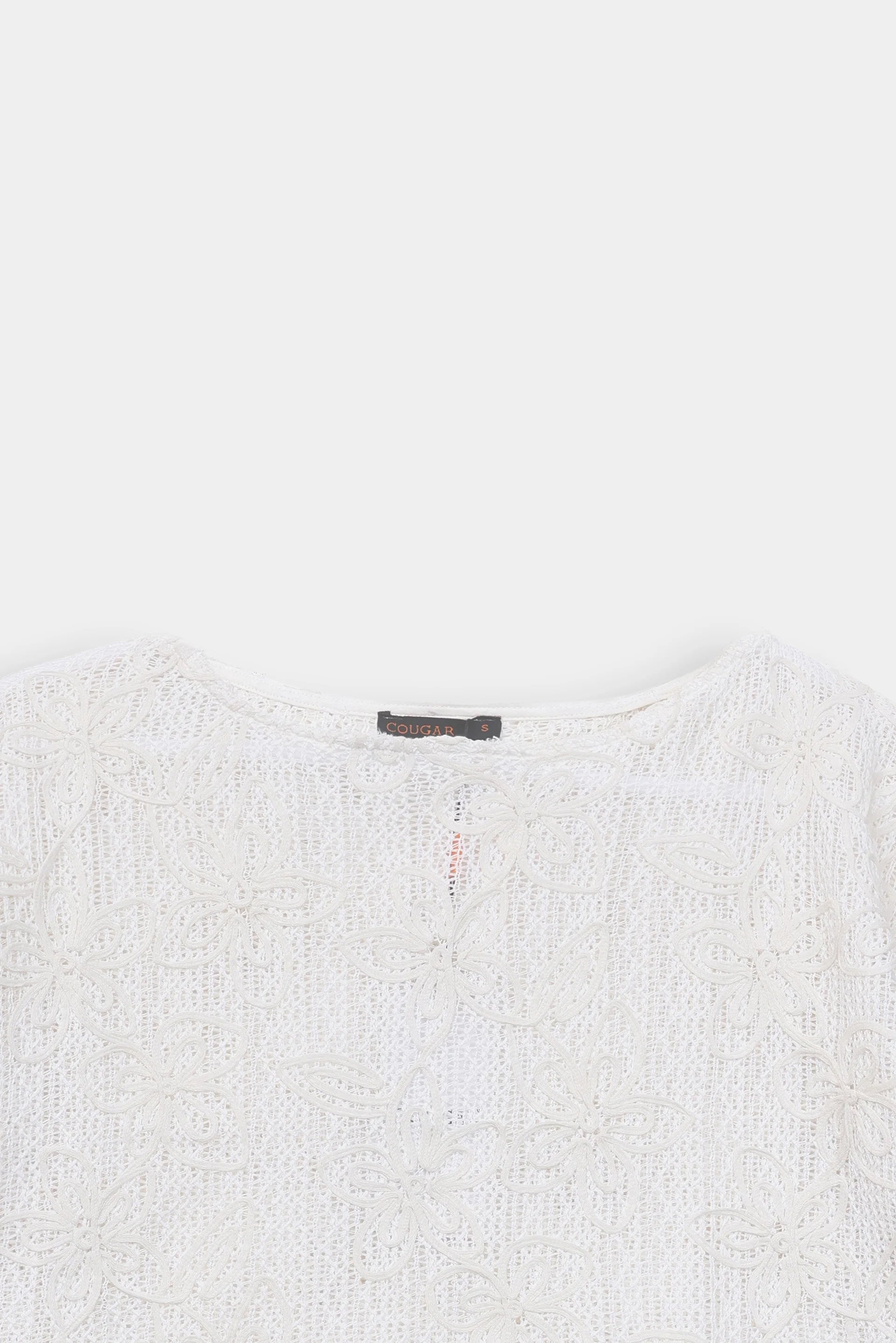 Oversized Crochet Top - Cougar Clothing