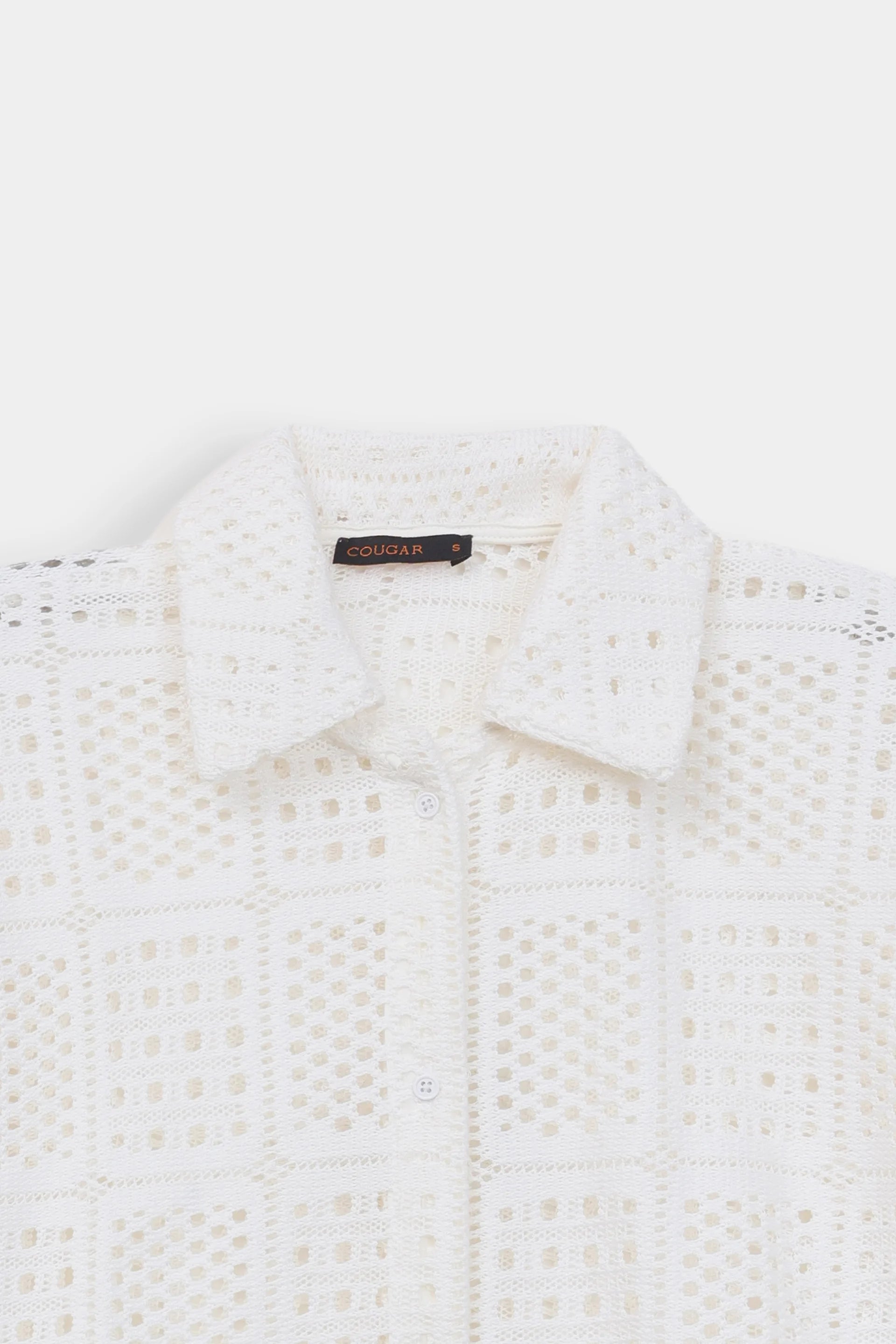 Textured Net Shirt - Cougar Clothing